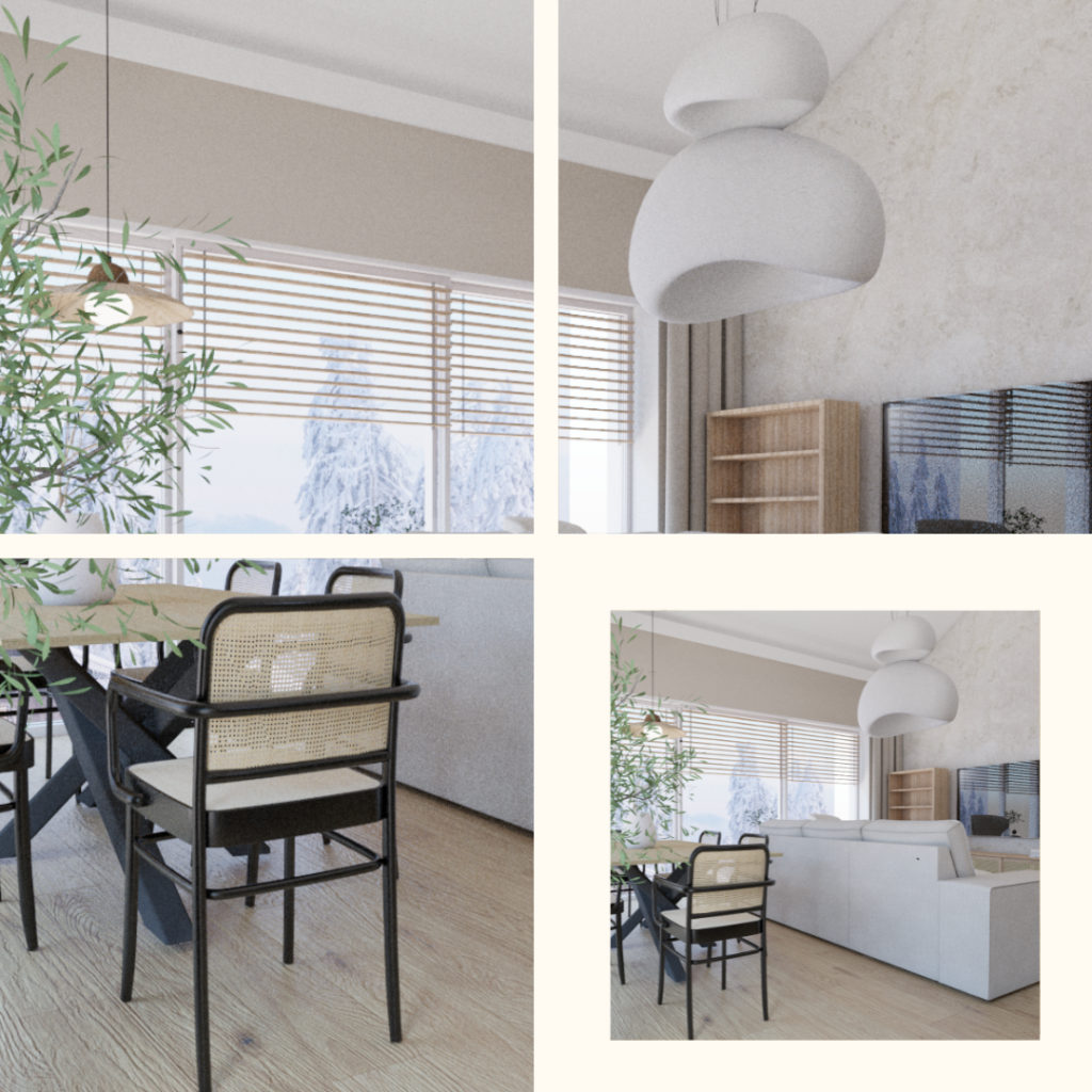 mieszkanie w stylu japandi